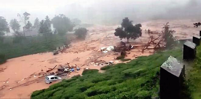 Village Washed Away Due To Landslide In Wayanad; 30-40 People Fear ...