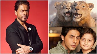 Shah Rukh Khan And Sons To Dub Hindi Version Of 'Mufasa: The Lion King ...