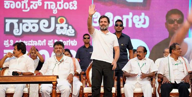 Free Travel For Women In Buses In Mangaluru Rahul Announces Congs 5th