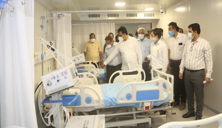 India's first-ever COVID Modular ICU Unit start functioning in 10 days