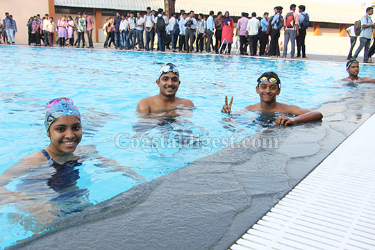 International-standard swimming pool inaugurated at St Aloysius College ...