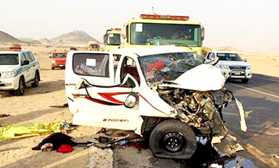 9 killed in Makkah road accident | coastaldigest.com - The Trusted News ...