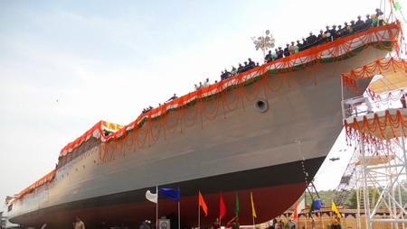 Navy's largest patrolling vessel INS Sumitra commissioned ...