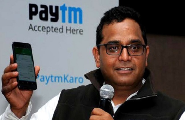 Image result for Vijay Sekhar Sharma says that it will take India 5-10 years to transition to digital payments