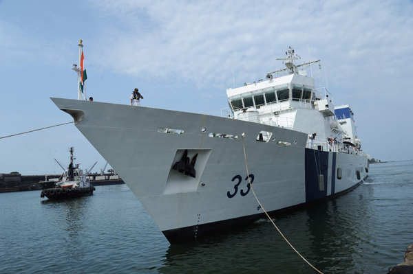 Vikram, first coast guard ship under ‘Make in India’ arrives on ...