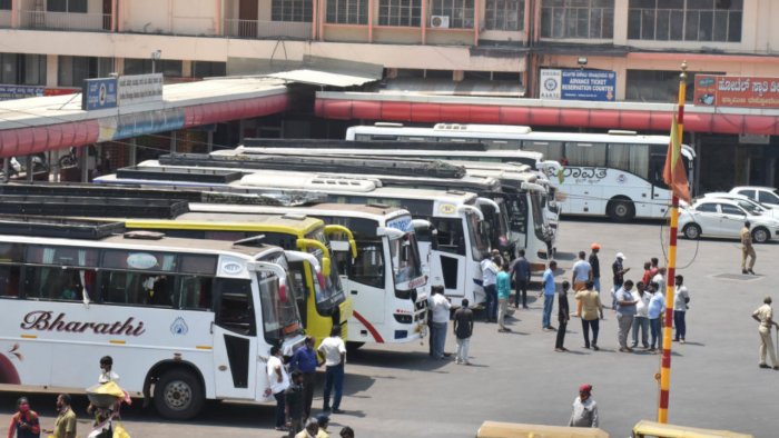 Karnataka: Commuters Continue To Suffer As Bus Strike Enters 2nd Day ...