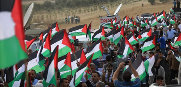 Israel fires on Palestinians protesting Zionists’ flag march in Gaza ...