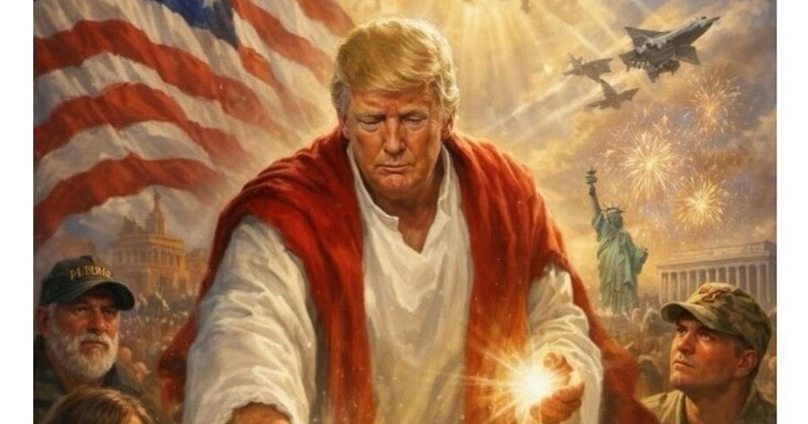 ‘Unhinged & unchristian’: Global outrage erupts after Trump poses as ‘Jesus’ and attacks Pope