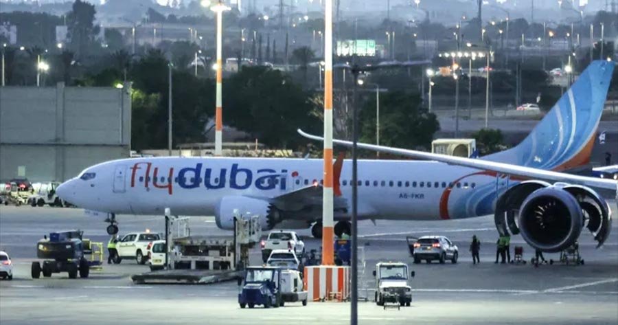 What happened aboard Flydubai flight from UAE to Israel diverted to Saudi Arabia?